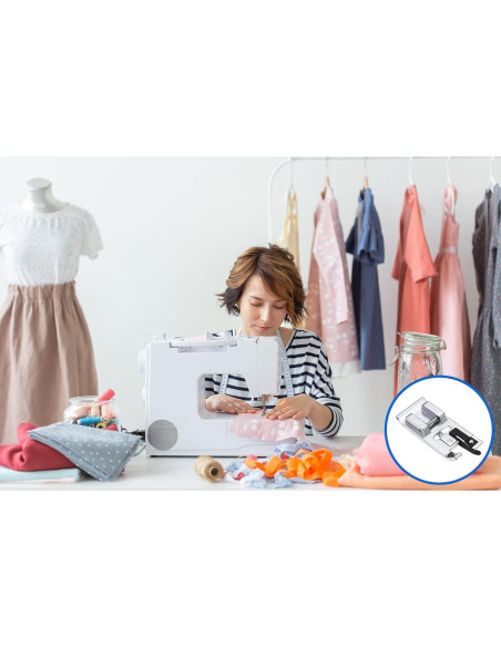 Pie Prensatela de Sobrehilado TISEKER para Máquinas de Coser