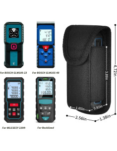 Funda para Medidor Láser Peciue - Compatible Bosch y MiLESEEY 2