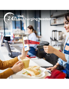 Escáner de Código de Barras USB 2D Eyoyo EY-034 para PC 2