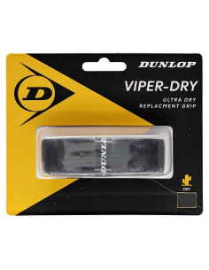 Overgrip Dunlop Sports Viper Dry Tenis Negro 1 Grip