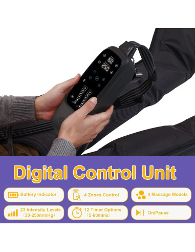 Masajeador de Piernas Inalámbrico Voinnokal - Terapia de Compresión