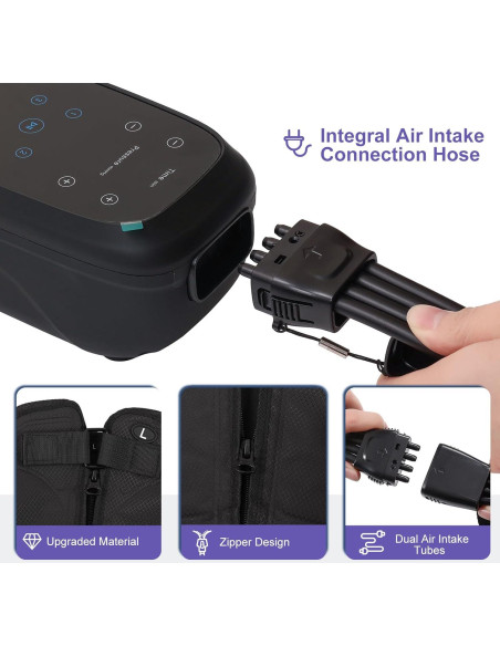 Masajeador de Piernas Inalámbrico Voinnokal - Terapia de Compresión