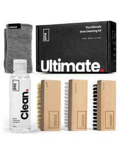 Kit de Limpieza de Zapatos Ultimate SHOEGR 100ml - Unisex Adulto