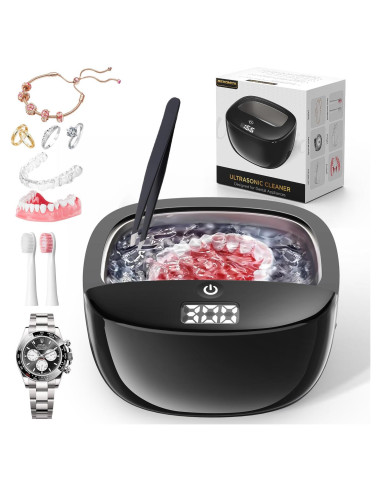 Limpiador Ultrasónico BEKOMIYA 150ML para Dentaduras y Joyería