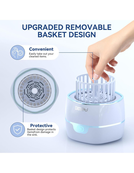 Limpiador Ultrasónico BINGA 245ml para Dentaduras y Joyería