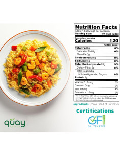 Fonio Quay Naturals 453g - Grano Superalimentario Sin Gluten 2