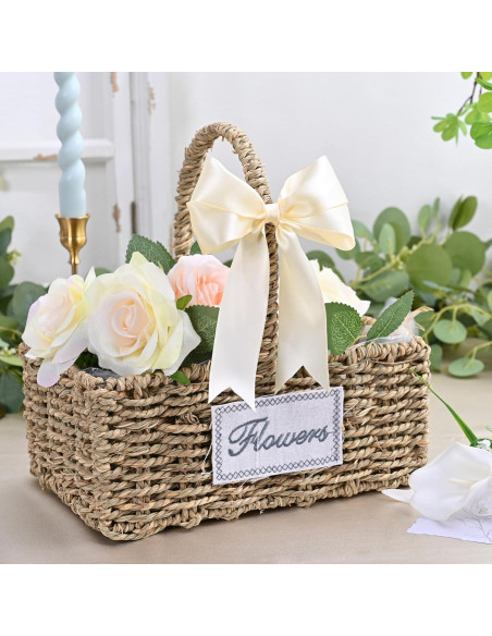 Cinta de satén marfil LEEQE 3.81 cm x 45.72 m para manualidades