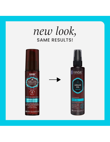 Aceite Capilar Reparador HASK Argan 3x71.5ml Vegano Sin Sulfatos
