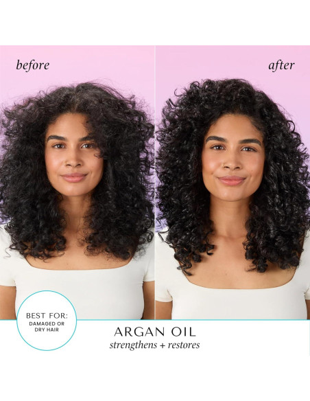 Aceite Capilar Reparador HASK Argan 3x71.5ml Vegano Sin Sulfatos