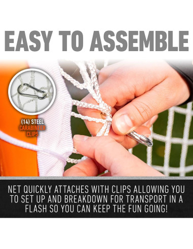 Red de Respaldo para Lacrosse Franklin Sports 3.66x2.74m