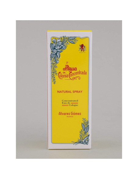 Agua de Colonia Concentrada Alvarez Gomez 80 ml para Hombres