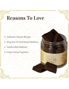 Dukhni Bakhoor Adeni 40g | Incienso Árabe Floral Calido 2