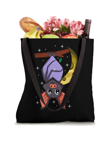 Bolsa de Mano Zoologista Murciélagos 40.64 cm Asas Algodón