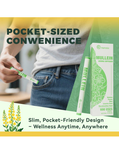 Bolígrafo Difusor Herbal Puffora Mullein 1 Paquete 45g