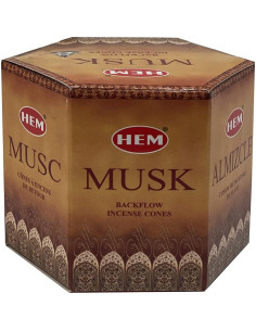 Conos de Incienso Almizcle TRUMIRI - 40 Unidades Naturales 2