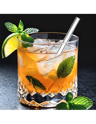 Tubo de vidrio de borosilicato LIFEHIM 6" (15.24cm) 12mm OD