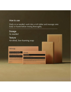 Jabón en barra Aesop Refresh 310g - Suave y no secante 2