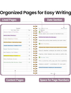 Cuaderno Espiral Tapa Dura CICPAP A5 Rayado Púrpura 2