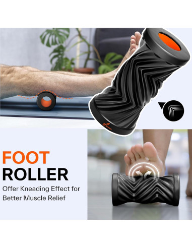 Conjunto de Rodillos de Espuma Sportneer 4 en 1 para Masaje