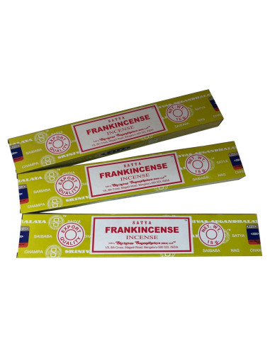 Incienso Satya Nag Champa - Paquete de 3 varillas 15g