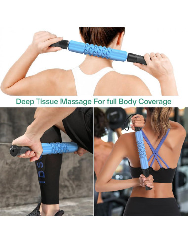 Conjunto de Rodillos de Espuma Sportneer 4 en 1 para Masaje