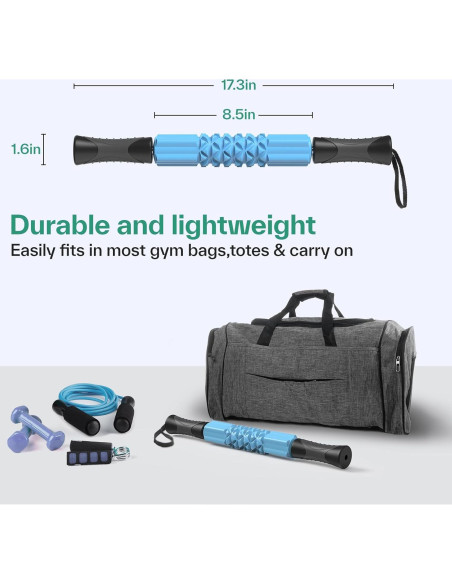 Conjunto de Rodillos de Espuma Sportneer 4 en 1 para Masaje