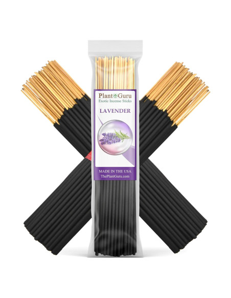 Varitas de Incienso Lavanda Plant Guru 18 cm - 100 Varitas