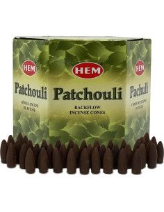 Conos de Incienso Patchouli TRUMIRI - 40 Unidades Naturales 2