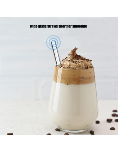 Tubo de vidrio de borosilicato LIFEHIM 6" (15.24cm) 12mm OD