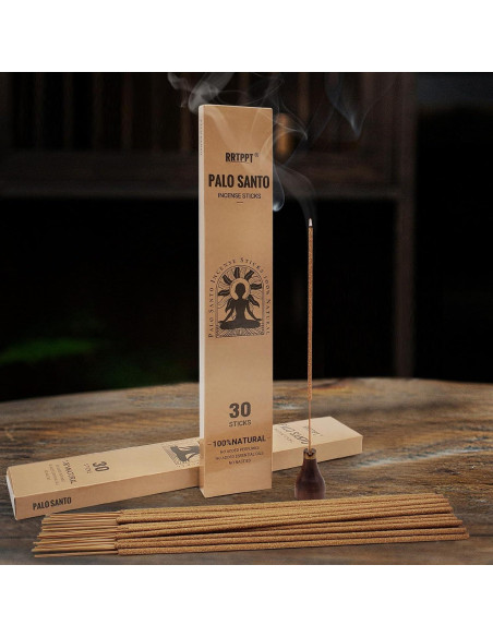 Varitas de Incienso Palo Santo RRTPPT 30 Unidades 100% Natural