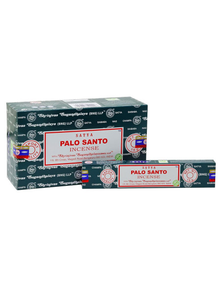 Incienso Palo Santo Tierra 12 Palos 22.1 cm Aromaterapia