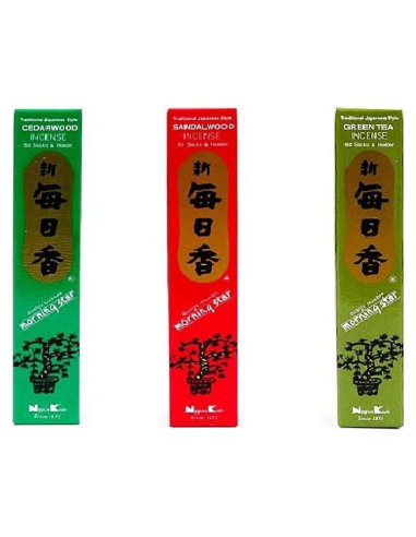 Incienso Nippon Kodo Morning Star 150 Varitas Premium