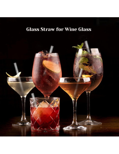 Tubo de vidrio de borosilicato LIFEHIM 6" (15.24cm) 12mm OD