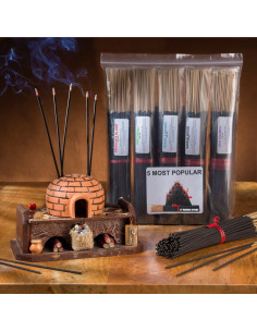 Conjunto de Incienso Aroma Depot 11" - 500 Varitas Variadas 2