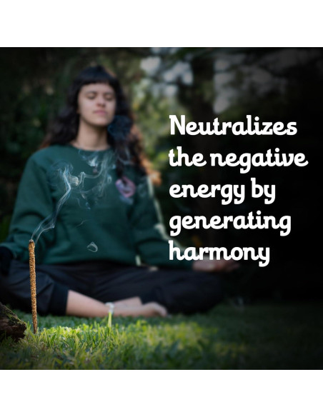 Incienso de Palo Santo Sagrada Madre 8 Varitas 23cm Ecológico