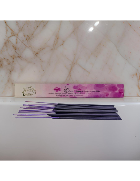 Varitas de Incienso Shanti Vaanaj - 20 Unidades Aromaterapia