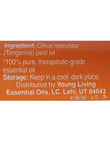 Aceite Esencial de Mandarina Young Living 5 ml 100% Puro