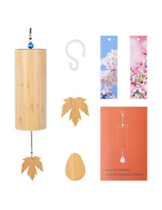 Campanas de Viento de Bambú Deekec Acorde Fm Primavera 198g