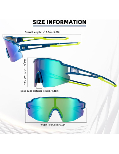 Gafas de sol ROCKBROS fotocromáticas UV400 para deportes