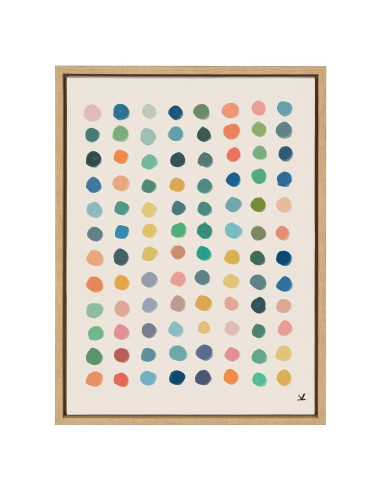 Arte en Lienzo Enmarcado Kate y Laurel Meditación 3 60x45 cm