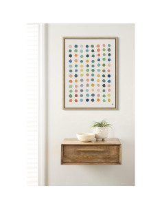 Arte en Lienzo Enmarcado Kate y Laurel Meditación 3 60x45 cm 2