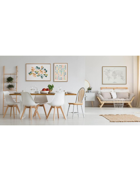 Arte en Lienzo Enmarcado Kate y Laurel Meditación 3 60x45 cm