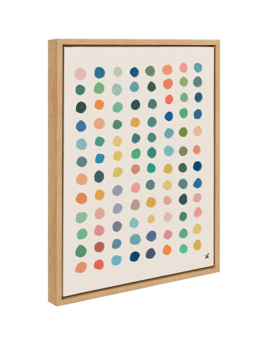 Arte en Lienzo Enmarcado Kate y Laurel Meditación 3 60x45 cm