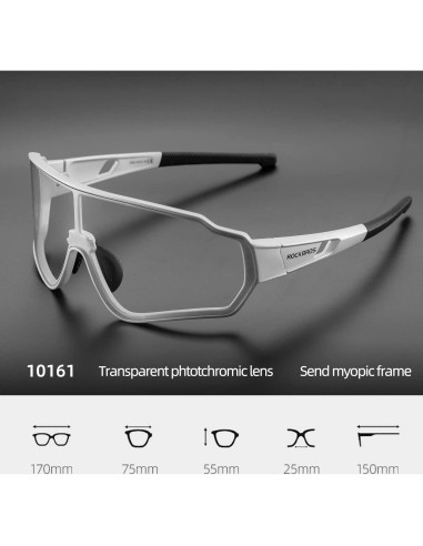 Gafas de sol fotocromáticas ROCKBROS UV400 para ciclismo