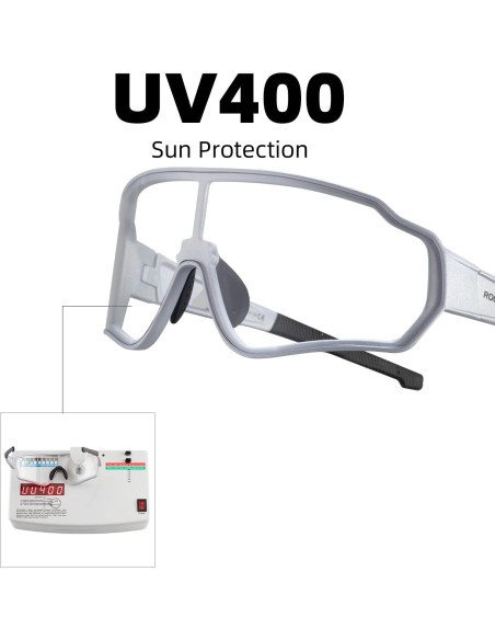 Gafas de sol fotocromáticas ROCKBROS UV400 para ciclismo