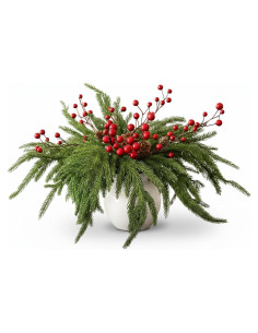 Ramas de Navidad Norfolk Pine Maysing 40 cm 5 Piezas
