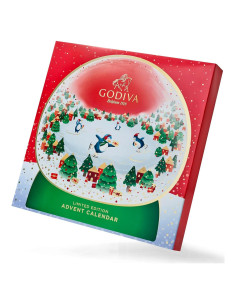 Calendario de Adviento Godiva 2025 - Chocolates Gourmet 24pc