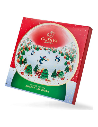 Calendario de Adviento Godiva 2025 - Chocolates Gourmet 24pc