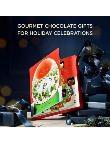 Calendario de Adviento Godiva 2025 - Chocolates Gourmet 24pc