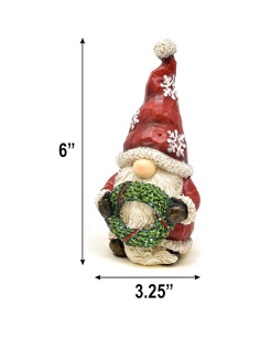 Conjunto de Gnomos de Navidad Santa Gift Boutique - 2 Piezas 2